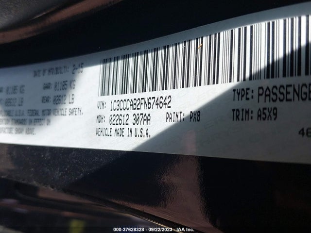 Chrysler 200 Limited 2015 1C3CCCAB2FN674642 Image 9