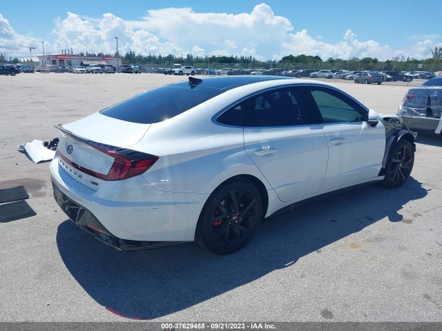 2022 HYUNDAI SONATA N LINE NIGHT EDITION VIN: 5NPEK4JC1NH142304