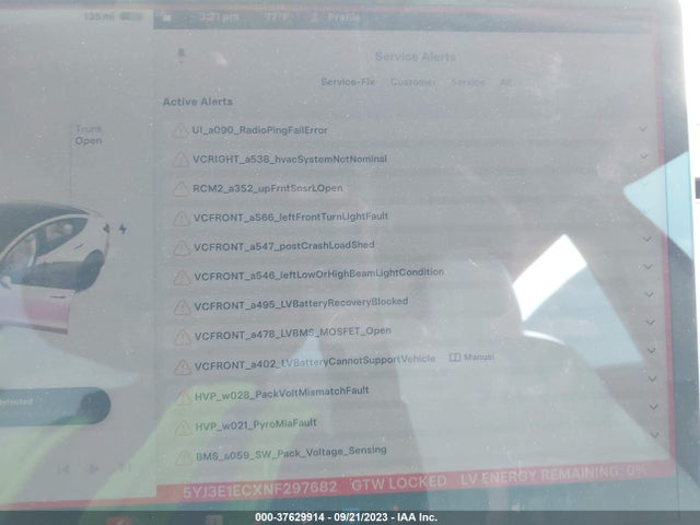 2022 Tesla 3, VIN: 5YJ3E1ECXNF297682
