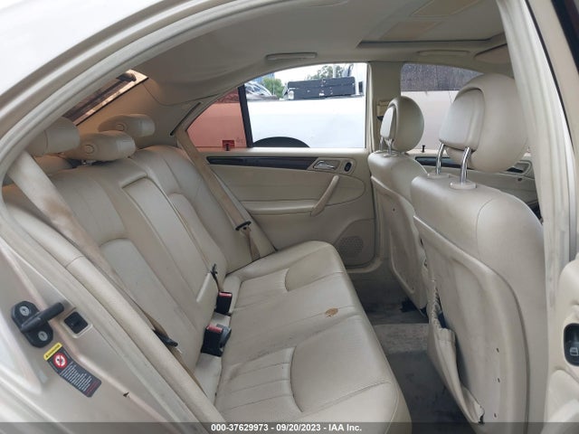 2005 MERCEDES-BENZ C-CLASS 2.6L VIN: WDBRF81J75F606457