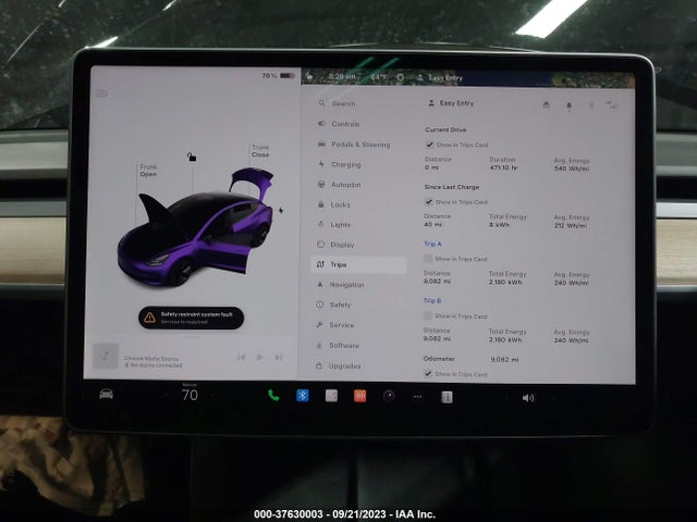 2022 Tesla 3, VIN: 5YJ3E1EB5NF241205