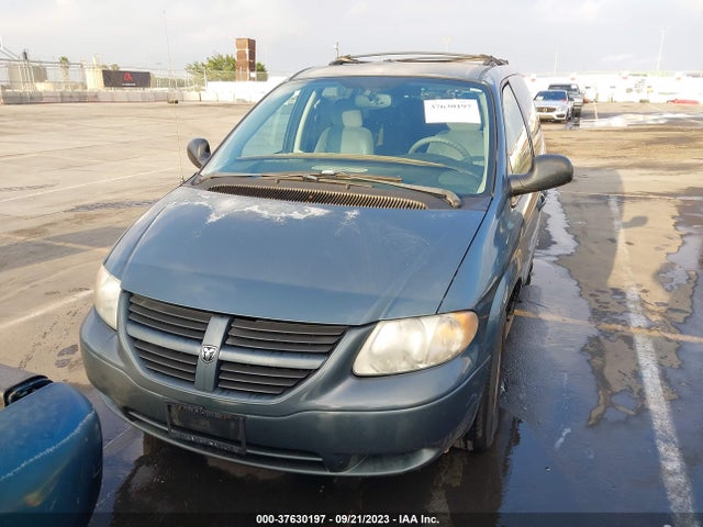 2006 DODGE CARAVAN SXT VIN: 1D4GP45R56B587708