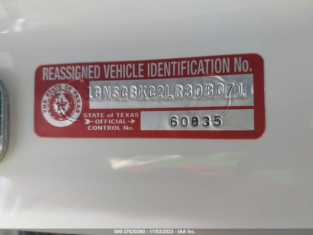 Chevrolet Tahoe Lt 2020 1GNSCBKC2LR308071 Image 9