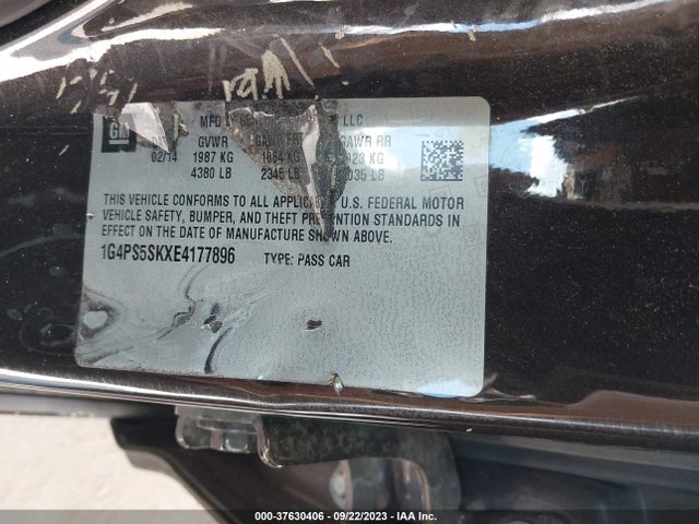1G4PS5SKXE4177896 Buick Verano Leather Group