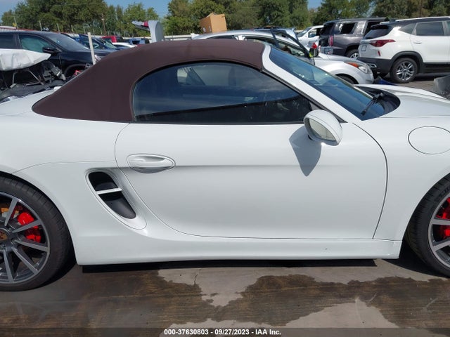 2013 PORSCHE BOXSTER S VIN: WP0CB2A85DS133886