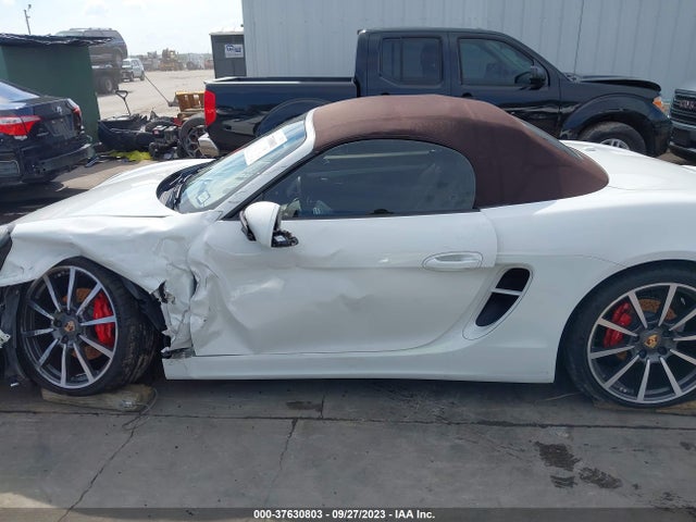 2013 PORSCHE BOXSTER S VIN: WP0CB2A85DS133886