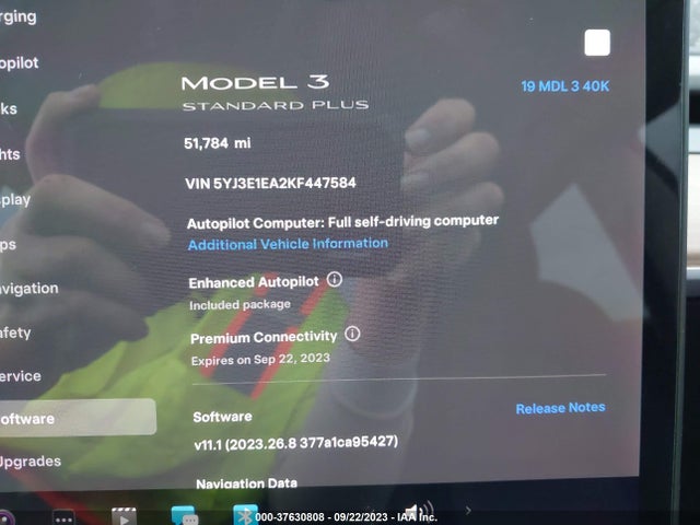 Tesla Model 3 Range 2019 5YJ3E1EA2KF447584 Image 7