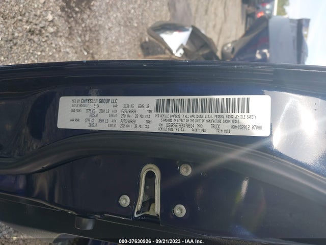 RAM 1500 Big Horn 2014 1C6RR7GT0ES470814 Image 9