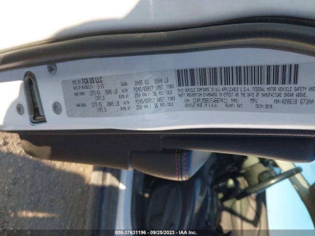 1C4PJMBS1FW667411 Jeep Cherokee Trailhawk