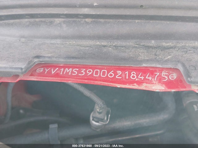 2006 VOLVO S40 2.4L VIN: YV1MS390062184475