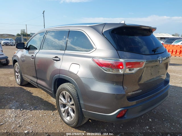 Toyota Highlander Xle 2015 5TDKKRFH0FS069135 Image 9