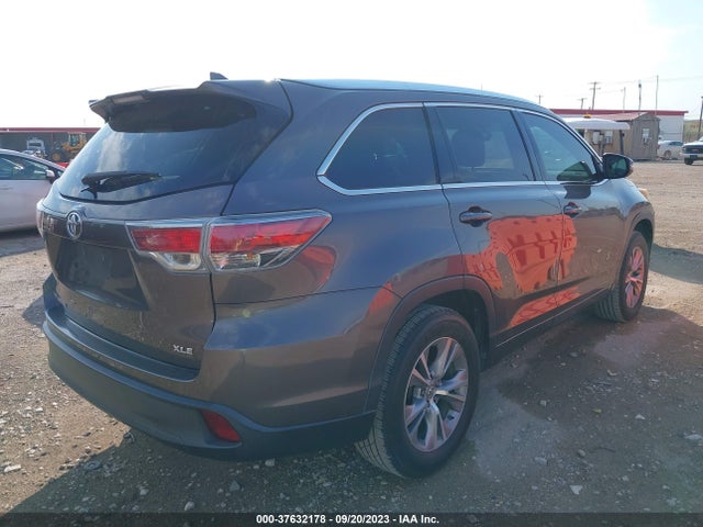 Toyota Highlander Xle 2015 5TDKKRFH0FS069135 Image 10