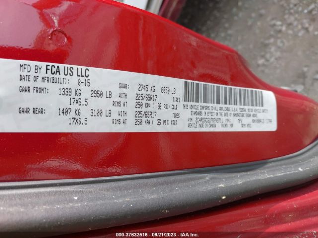2C4RDGCG1FR749711 Dodge Grand Caravan Sxt