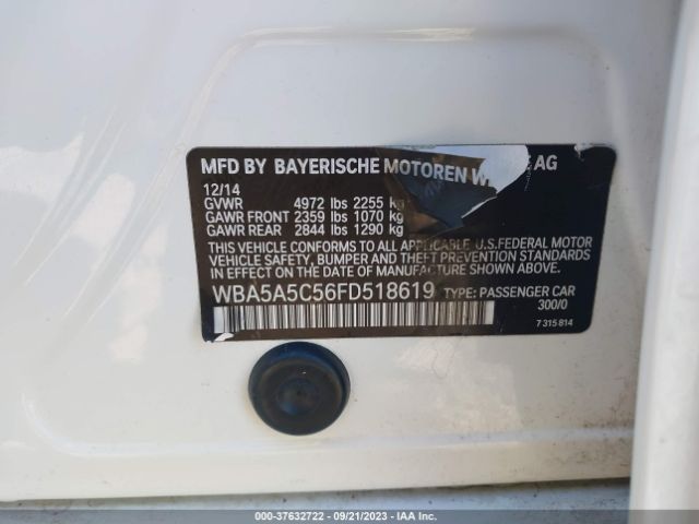 WBA5A5C56FD518619 BMW 5 Series 528i