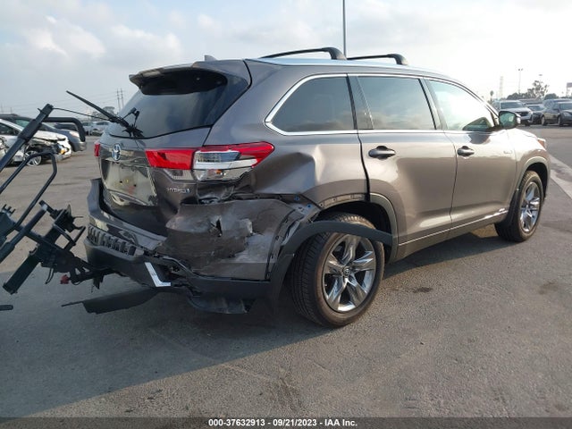 Toyota Highlander Hybrid Limited 2018 5TDDGRFH0JS051446 Image 4