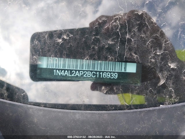 2011 NISSAN ALTIMA 2.5 S VIN: 1N4AL2AP2BC116939