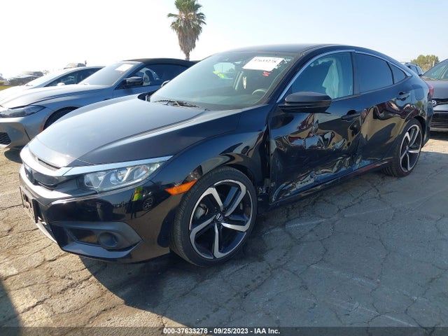 Honda Civic Sedan Lx 2018 2HGFC2F66JH601260 Image 2