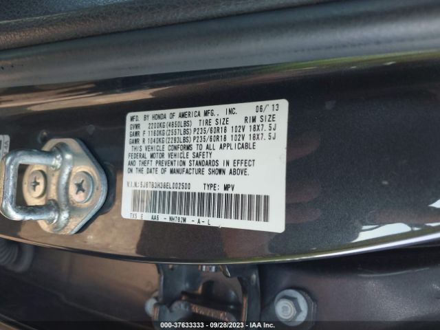 5J8TB3H38EL002500 Acura RDX
