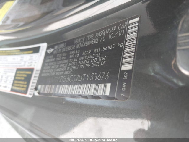 2011 MINI COOPER CLUBMAN WMWZG3C52BTY35673 Photo 8