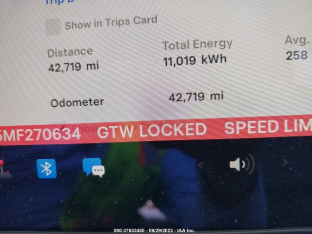 5YJYGDEE5MF270634 Tesla Model Y Long Range