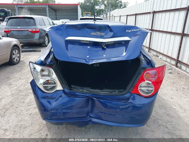 Chevrolet Sonic Lt Auto 2014 1G1JC5SH2E4149000 Image 16