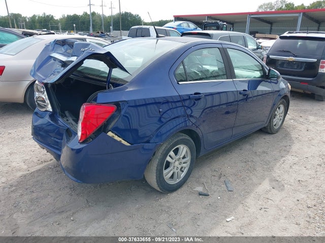 Chevrolet Sonic Lt Auto 2014 1G1JC5SH2E4149000 Image 4