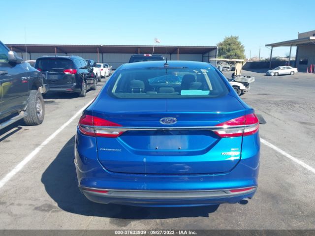 3FA6P0LU7HR302035 Ford Fusion Hybrid Se
