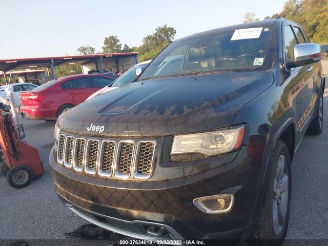 2014 JEEP GRAND CHEROKEE OVERLAND VIN: 1C4RJECT4EC185330