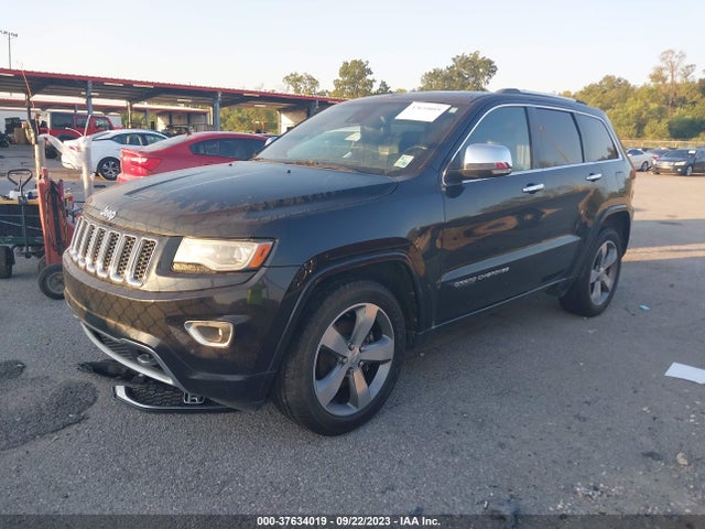 2014 JEEP GRAND CHEROKEE OVERLAND VIN: 1C4RJECT4EC185330