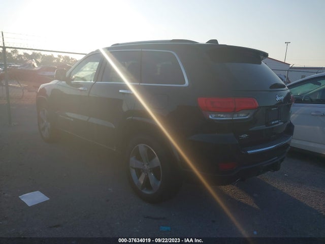 2014 JEEP GRAND CHEROKEE OVERLAND VIN: 1C4RJECT4EC185330