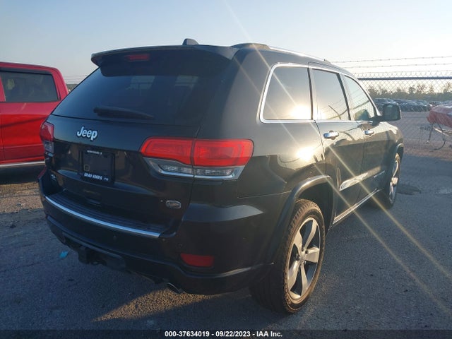 2014 JEEP GRAND CHEROKEE OVERLAND VIN: 1C4RJECT4EC185330