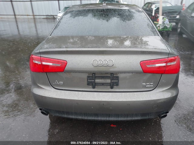 2012 AUDI A6 3.0T PREMIUM PLUS VIN: WAUGGAFCXCN156780