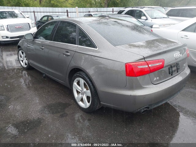 2012 AUDI A6 3.0T PREMIUM PLUS VIN: WAUGGAFCXCN156780