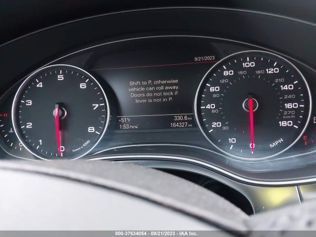 2012 AUDI A6 3.0T PREMIUM PLUS VIN: WAUGGAFCXCN156780