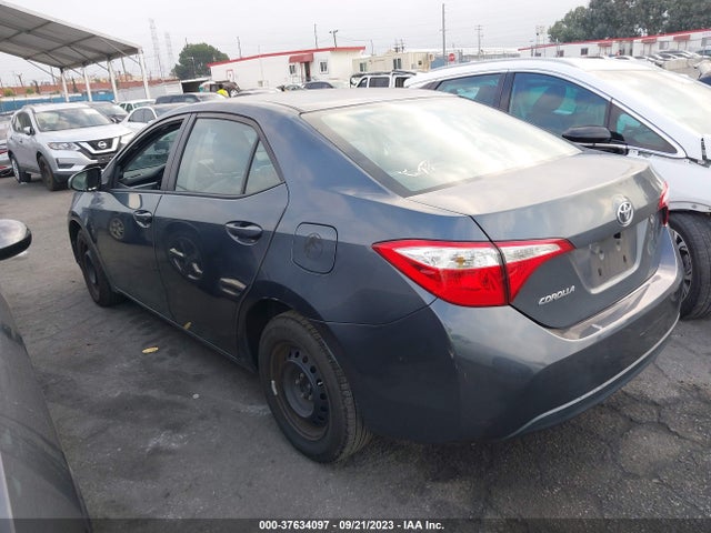 2016 TOYOTA COROLLA L/LE/S/S PLUS/LE PLUS VIN: 5YFBURHE0GP368308