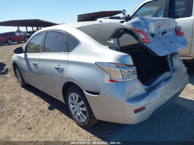3N1AB7AP7FL648372 Nissan Sentra Sr/sl/s/sv/fe+ S