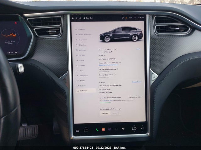 Tesla Model X 90d/75d/100d 2017 5YJXCAE24HF078171 Image 8