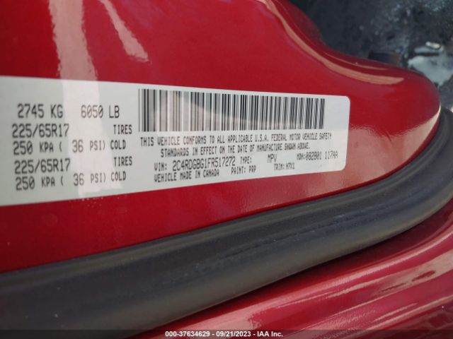2C4RDGBG1FR517272 Dodge Grand Caravan American Value Pkg