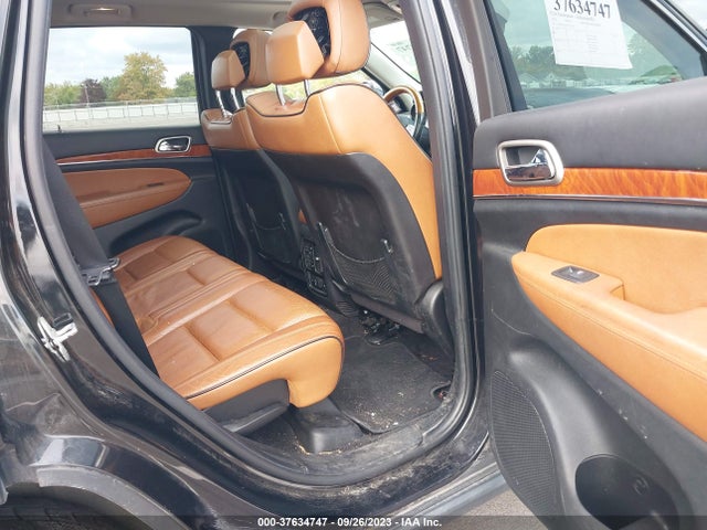 2012 JEEP GRAND CHEROKEE OVERLAND VIN: 1C4RJFCTXCC153758