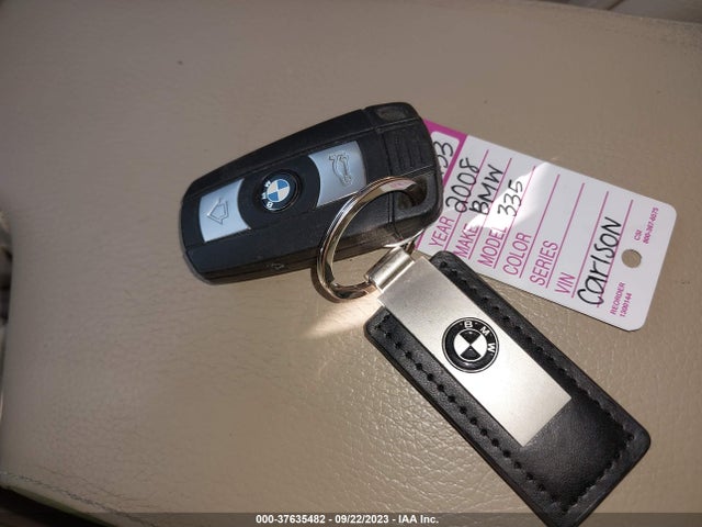 2008 BMW 3 SERIES 335XI VIN: WBAVD53558A284176
