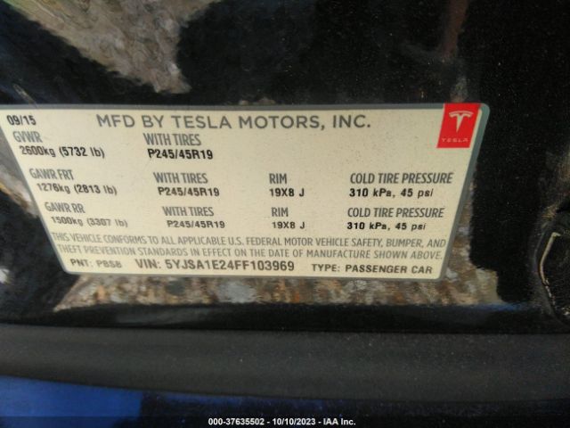 5YJSA1E24FF103969 Tesla Model S 85d/70d/90d/p90d