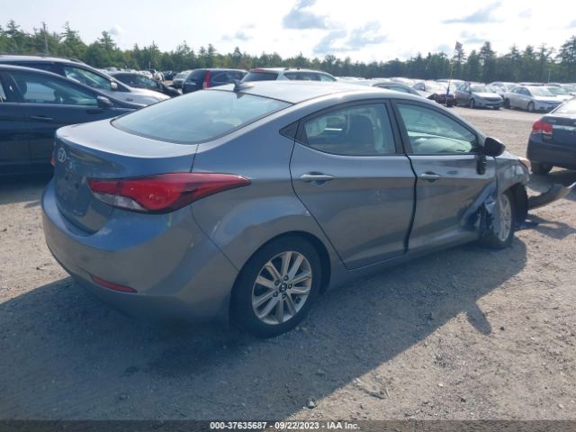 KMHDH4AE1GU568462 Hyundai ELANTRA SE