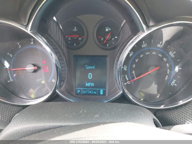 2012 CHEVROLET CRUZE LT W/1LT VIN: 1G1PF5SCXC7244292