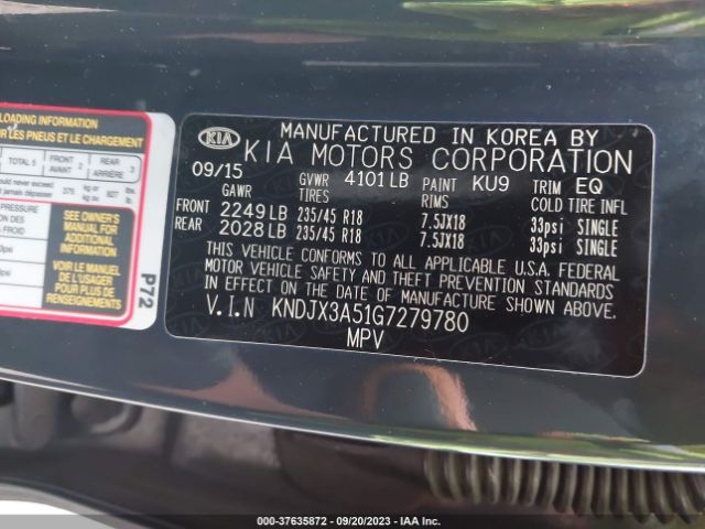 KNDJX3A51G7279780 KIA Soul !