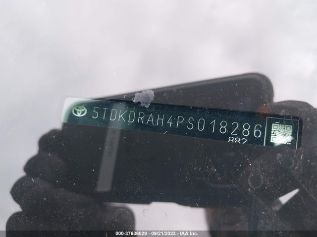 Toyota Highlander Xle 2023 5TDKDRAH4PS018286 Image 9