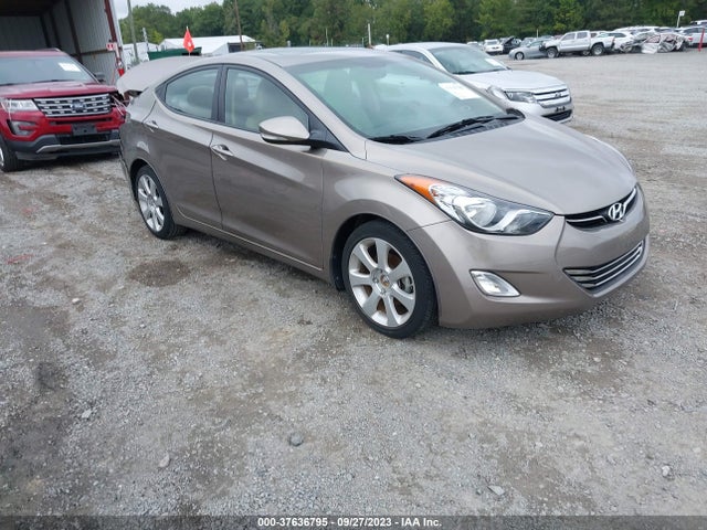 2013 HYUNDAI ELANTRA LIMITED PZEV VIN: 5NPDH4AE8DH285924