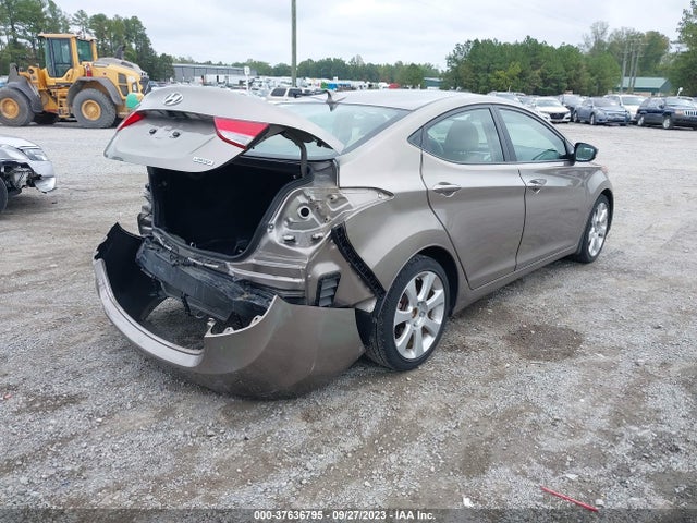 2013 HYUNDAI ELANTRA LIMITED PZEV VIN: 5NPDH4AE8DH285924