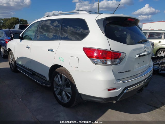 2013 NISSAN PATHFINDER PLATINUM VIN: 5N1AR2MMXDC682548
