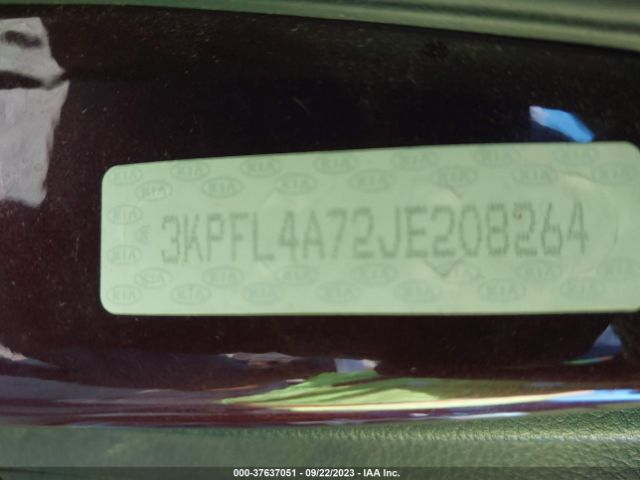 3KPFL4A72JE208264 KIA FORTE LX