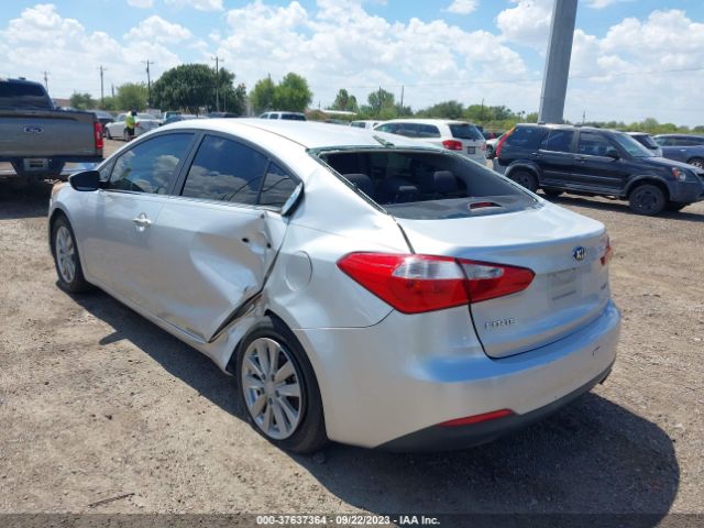 KNAFX4A85E5045699 KIA FORTE EX